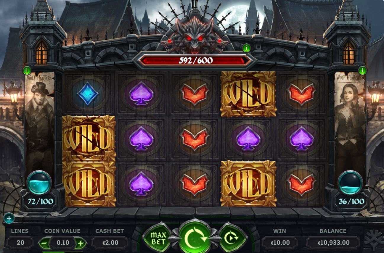 Wolf Hunters Slot Screenshot